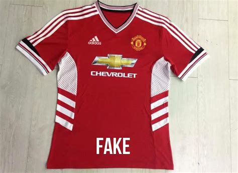 how to spot fake adidas manchester united jersey